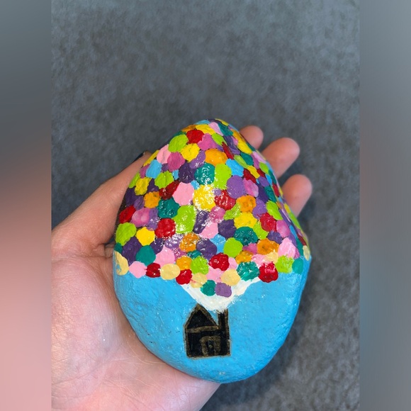 HAND PAINTED ROCK - Picture 4 of 5